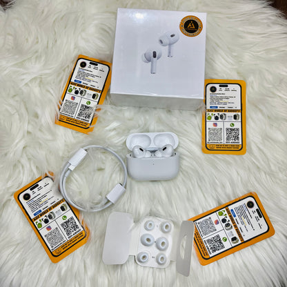 Latest Airpods Pro 2nd Gen Buzzer-Edition With Free Cover & Lanyard