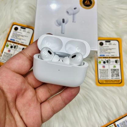 Latest Airpods Pro 2nd Gen Buzzer-Edition With Free Cover & Lanyard